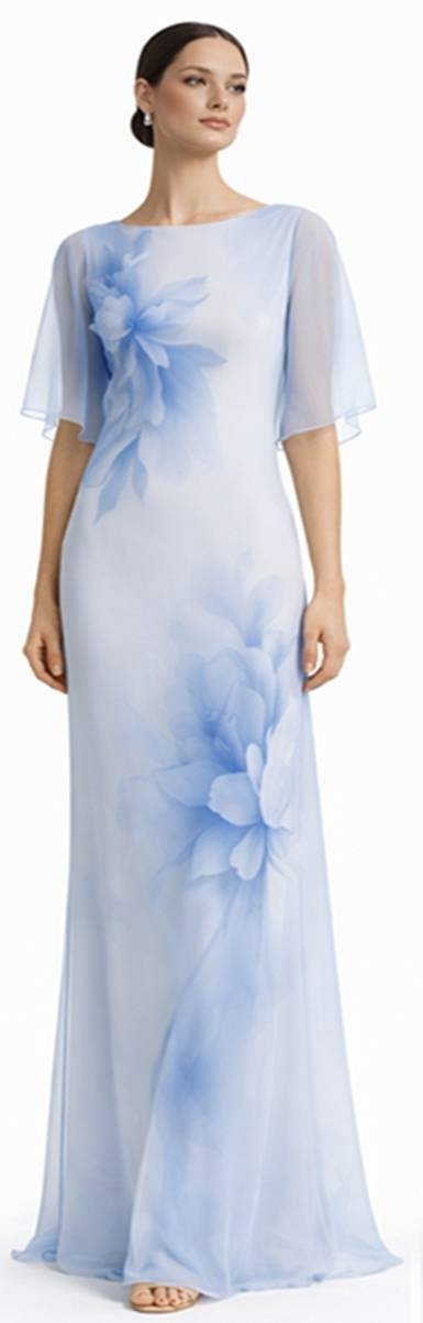 Viscose–Silk Chiffon